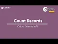 How to use search - count method in Odoo XML RPC Odoo External API