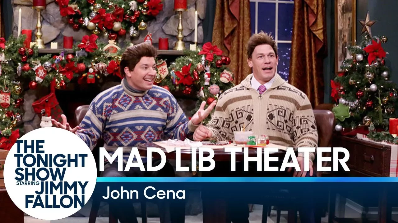 Outline Video Mad Lib Theater with John Cena