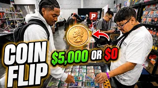 We Risked $50,000 on Coin Flips at a Card Show