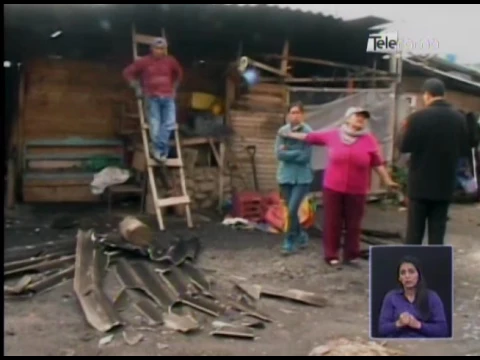 Incendio destruye humilde vivienda