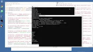 How to Create Python FTP Server with Authentication - pyftpdlib Tutorial