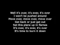 Download Lagu Skillet - Burn It Down (Lyrics HD)