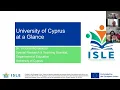 Lagu Meet the ISLE Consortium: University of Cyprus (UCY)
