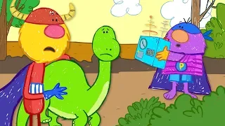 baby dinosaur rescue captain monsterica and the purple protector