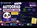 Autograd in PyTorch - requires