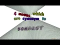 bombast - 4 nouns similar to bombast sentence examples