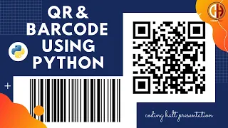Make Custom QR Barcode Code Using 4 Line of Python - barcode
