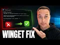How to INSTALL WinGet on Windows 10 FIX It on Windows 10 11