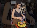 Queen Of Omelet in Night Market Vientiane (Lao City) #shorts