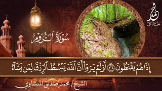 ف أ ق م و ج ه ك ل لد ين ح ن يف ا الشيخ المنشاوي 