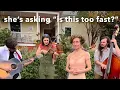 Miss Moonshine Buckdances Fastest Bluegrass Fiddle Tune Ever - Chomp and Stomp ‘22 - Yellow Dandies
