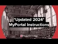 Updated 2024 MyPortal Login Instructions