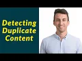 How to Avoid and Detect Duplicate Content on your Website