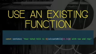 Wes Bos - Start Using ES6 Today