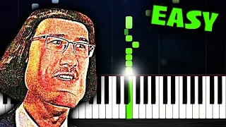 RUSH E - EASY Piano Tutorial