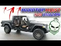 49 AMAZON Jeep Gladiator Hardtop Hoist Lift