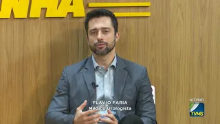 Saúde masculina em foco no Programa Balanço da Manhã da Rede Record Tv.