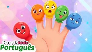 Canção da Família dos Dedos de Balão - Happy Birthday | Cantigas de Ninar