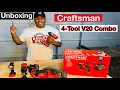 Craftsman V20 4-Tool Combo Unboxing