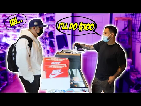 RUNNING MY OWN SNEAKER SHOP FOR A DAY