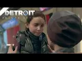 Detroit Become Human - Kara Alice Make it to The Train Station in On The Run