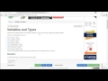 Android Development Lecture 14 Variables and Data Types