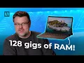 128 gigs of RAM in this ROG Flow Z13 Tablet