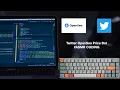 ASMR Programming - OpenSea Sales Twitter Bot in JavaScript