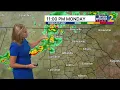 Warm Monday risk of severe weather late WSB-TV