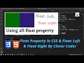 Float Property In CSS Float Left Float Right Bangla Tutorial On Web Design No 27