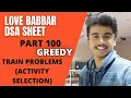 Minimum Platforms problem Maximum train stoppage needed LoveBabbar DSA sheet