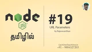 URL Parameters in Nodejs Each One Teach One