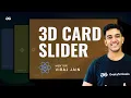 Responsive 3D CARD SLIDER using React JS 3D Carousel React Projects GeeksforGeeks