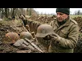 EXCAVATION OF A GERMAN BUNKER WITH MANY ARTIFACTS WWII METAL DETECTING