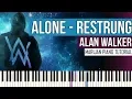 Download Lagu How To Play: Alan Walker - Alone (Restrung) | Piano Tutorial + Sheets