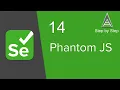 Selenium Beginner Tutorial 14 - How to use PhantomJS Headless Browser