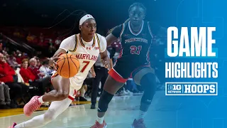 Princeton At Maryland HIGHLIGHTS Big Ten Women S Basketball 11 16 2025 