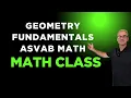 Geometry Fundamentals ASVAB Math Class