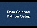 2 Data Science Python Setup Online Training Download app from below link