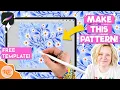 Free Trailing Floral Template 2 0 New Seamless Pattern Tutorial