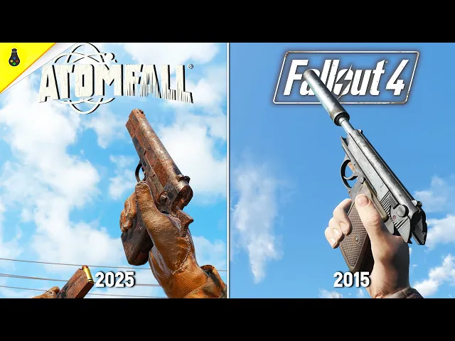 Atomfall vs Fallout 4 - Details and Physics Comparison