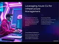 Azure Devops Azure CLI How to use CLI to create and Manage Resources in Azure Session 24