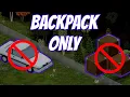 Project Zomboid with only a Backpack