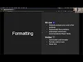 Tools for Formatting and Type-Checking Your Code Testing in React - ReactJS Dallas snippet