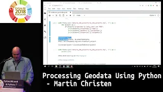 PyCon DE 2018 Processing Geodata Using Python - Martin Christen