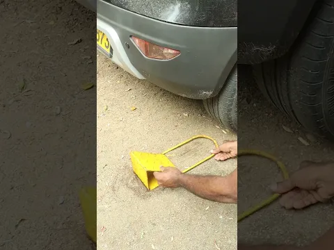 Old but great idea - Anti-Slip Wheel Chock