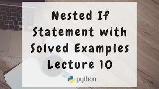 Nested if Statement in Python Programming with Solved Example in Urdu Hindi