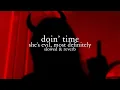 Download Lagu lana del rey - doin time (slowed \u0026 reverb) // lyrics