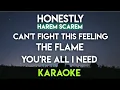 Download Lagu HONESTLY - HAREM SCAREM │CAN'T FIGHT THIS FEELING │THE FLAME │ YOU'RE ALL I NEED - (KARAOKE VERSION)