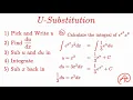 U-Substitution for Integrals EXPLAINED with Examples